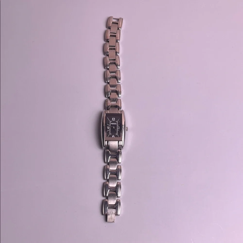 Fossil Women's Silver Link Watch